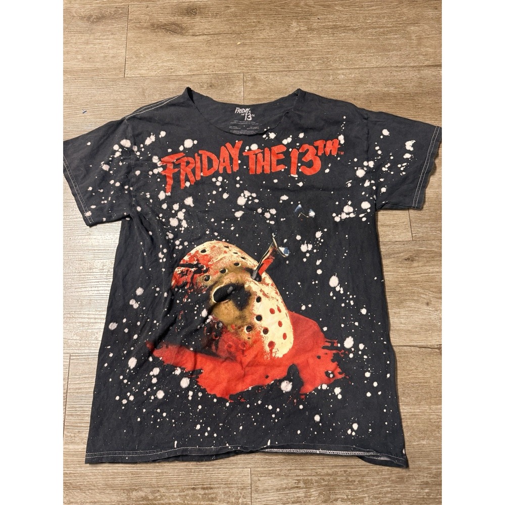 Friday The 13th Jason Horror Black Shirt